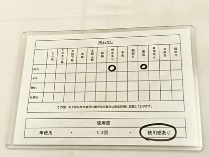 平和屋着物◎六通柄袋帯　立波文　銀糸　正絹　逸品　BAAU3385hj