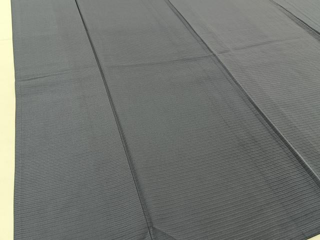 平和屋着物＊夏物 色無地 絽 藤鼠色 正絹 逸品 BAAU3429hj
