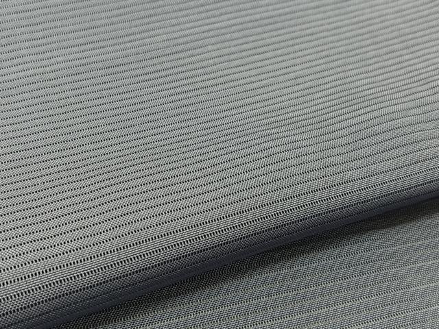 平和屋着物＊夏物 色無地 絽 藤鼠色 正絹 逸品 BAAU3429hj