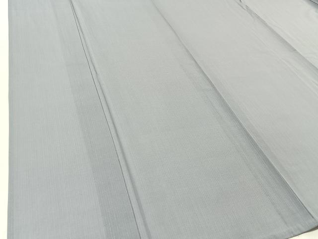 平和屋着物＊夏物 紗紬 縞 正絹 逸品 未使用 BAAU3433hj