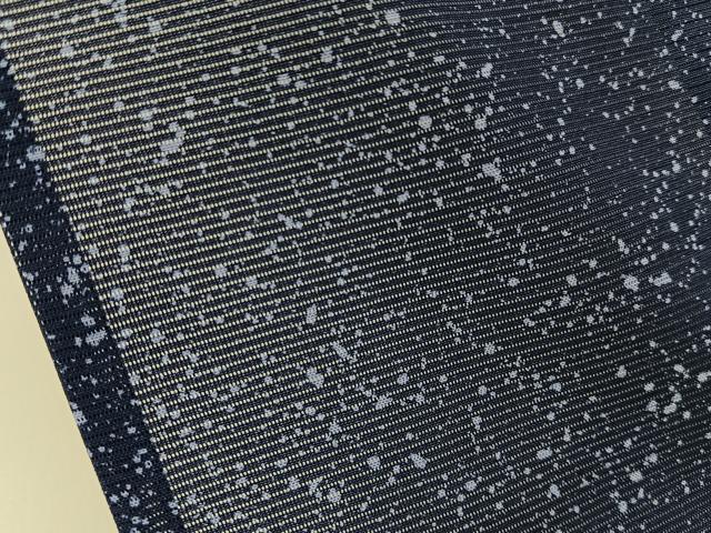 平和屋着物＊夏物 小紋 絽 更紗草花文 たたき染め 三越扱い 正絹 逸品 BAAU3444hj