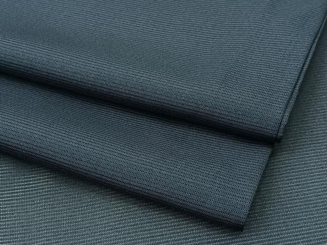 平和屋着物＊夏物 色無地 藍鉄色 洗える着物 BAAU3470hj