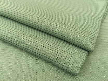 平和屋着物＊夏物 色無地 絽 山葵色 洗える着物 BAAU3473hj