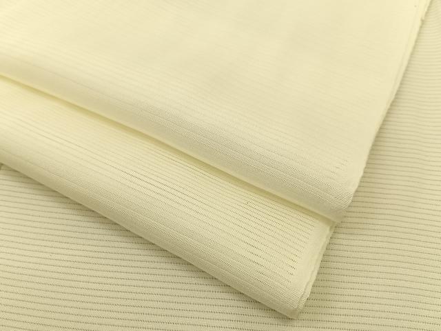 平和屋着物＊夏物 長襦袢 絽 生成り色 正絹 逸品 BAAU3477hj