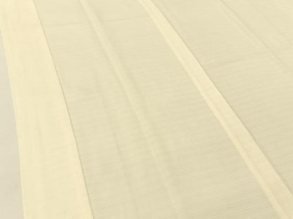 平和屋着物＊夏物 長襦袢 変わり絽 鳥の子色 正絹 逸品 BAAU3479hj