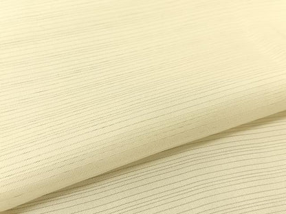 平和屋着物＊夏物 長襦袢 変わり絽 鳥の子色 正絹 逸品 BAAU3479hj