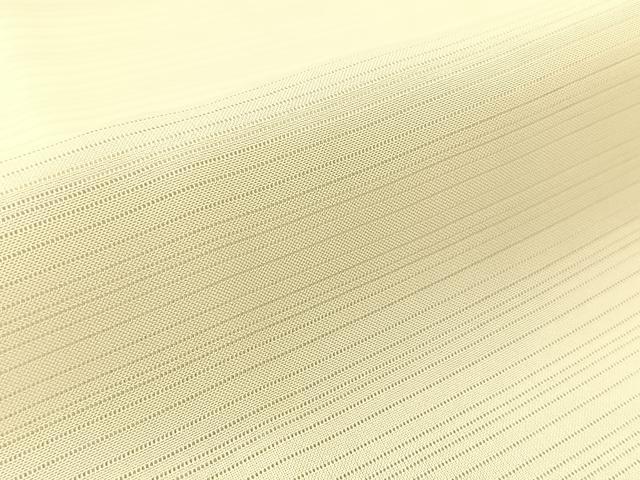 平和屋着物＊夏物 長襦袢 変わり絽 鳥の子色 正絹 逸品 BAAU3479hj