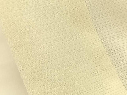 平和屋着物＊夏物 長襦袢 変わり絽 鳥の子色 正絹 逸品 BAAU3479hj