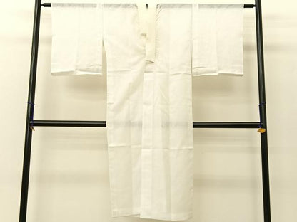 平和屋着物＊夏物　長襦袢　草花絞紗　洗える着物　BAAU3480hj