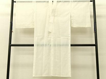 平和屋着物＊夏物 長襦袢 絽 鳥の子色 洗える着物 BAAU3483hj
