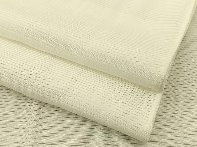 平和屋着物＊夏物　長襦袢　絽　生成り色　正絹　逸品　BAAU3485hj