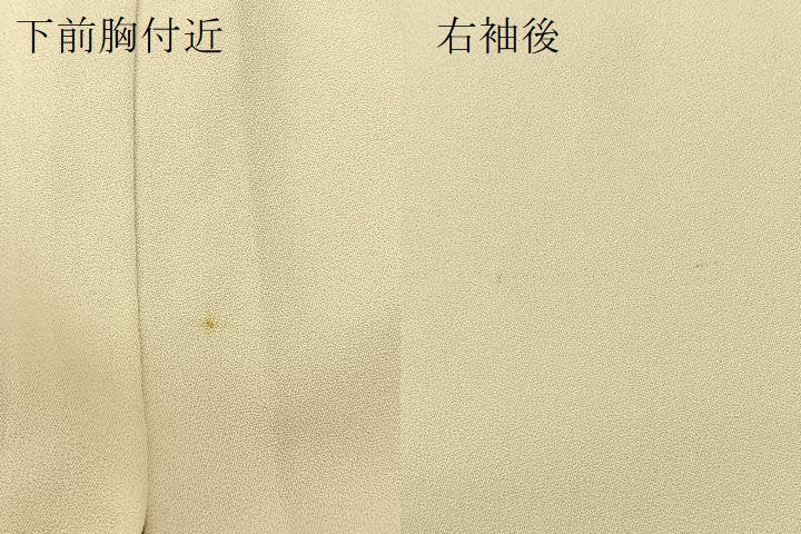 平和屋着物▽訪問着 単衣 箔散らし草花文 金銀彩 正絹 逸品 BAAU3495hj