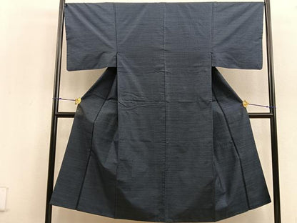 平和屋着物■男性　本場大島紬　総詰め　80亀甲　正絹　逸品　BAAU4289mz