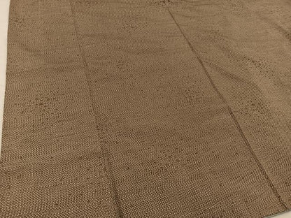 平和屋着物■上質な紬　幾何学文様　正絹　逸品　BAAU4403mz