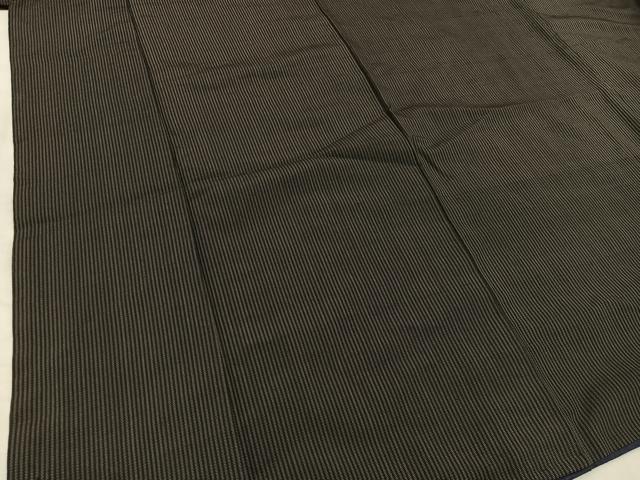 平和屋着物■男性　紬　縞　正絹　逸品　BAAU4435mz