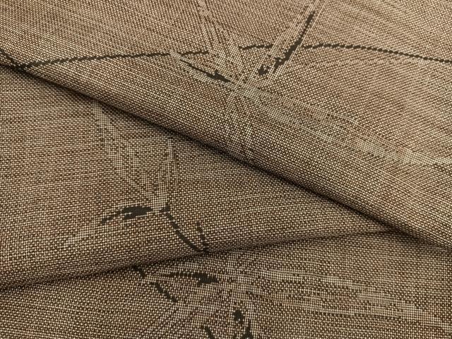 平和屋着物●本場大島紬 9マルキ 花 正絹 逸品 未使用 BAAU4669gt