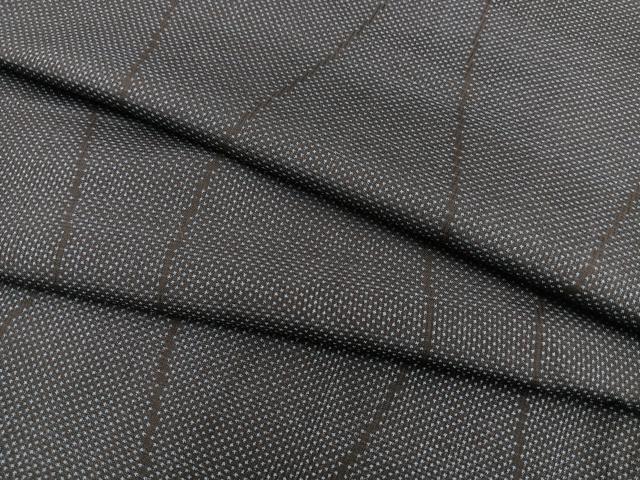 平和屋着物●本場大島紬 7マルキ 立涌文 正絹 逸品 BAAU4675gt