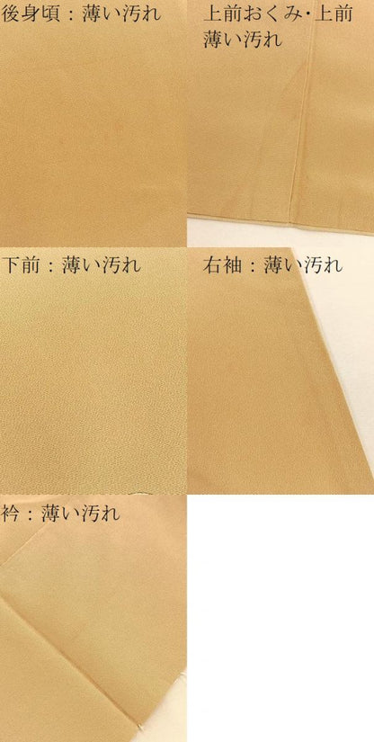 平和屋着物■豪華色留袖　駒刺繍　渡橋笹竹松文　金彩　正絹　逸品　BAAU4760gt