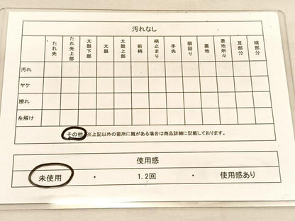 平和屋着物◎六通柄袋帯　浜松文　金銀糸　正絹　逸品　未使用　BAAU5083hv
