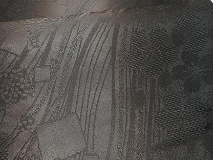 平和屋着物●H・L（アッシュエル） HENRI-LUC CHAPUIS 両面 全通柄袋帯 破れ色紙花文 BAAU5323hv