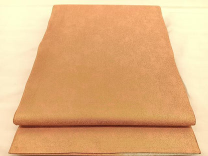 平和屋着物◎両面　六通柄袋帯　霞文　金糸　正絹　逸品　BAAU5390hv