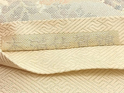 平和屋着物◎本箔佐賀錦 六通柄袋帯 献上絢麗華文 銀糸 正絹 逸品 BAAU5684hv