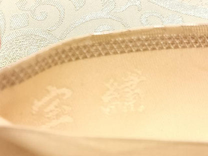 平和屋着物◎六通柄袋帯　宝繍　飾花文　金銀糸　正絹　逸品　BAAU5718hv