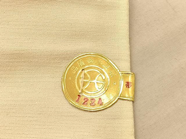平和屋着物◎西陣　六通柄袋帯　寿字文　金銀糸　証紙付き　正絹　逸品　未使用　BAAU5727hv
