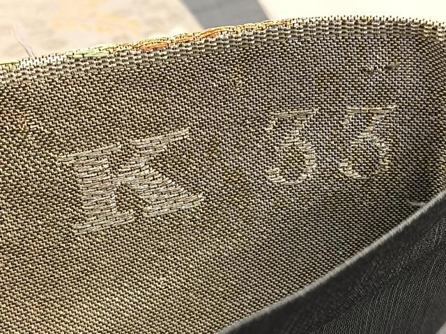 平和屋着物◎六通柄袋帯　唐織　加賀小袖　金糸　正絹　逸品　BAAU5742hv