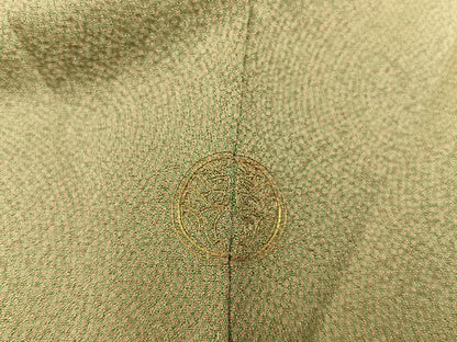 平和屋着物●訪問着 江戸小紋 鮫小紋柄 暈し染め 正絹 逸品 BAAU5843mz