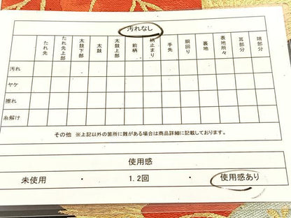 平和屋着物◎六通柄袋帯　孔雀羽花文　黒地　金銀糸　正絹　逸品　BAAU6171yc