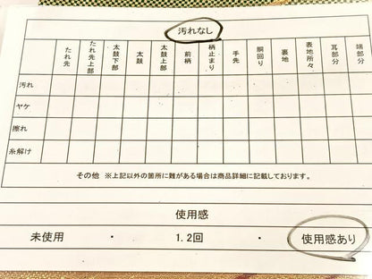平和屋着物◎佐賀錦　両面　六通柄袋帯　斜線文　金糸　正絹　逸品　BAAU6221yc