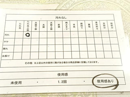 平和屋着物◎六通柄袋帯　唐織　正倉院花文　銀糸　正絹　逸品　BAAU6566yc