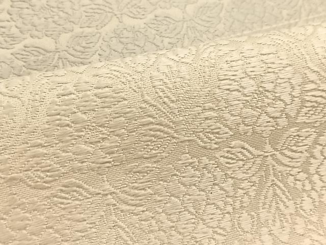 平和屋着物●六通柄袋帯　唐織　更紗横段文　正絹　逸品　BAAU6658yc