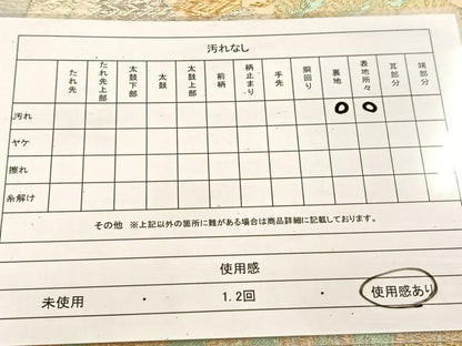 平和屋着物◎六通柄袋帯　風景松文　金銀糸　正絹　逸品　BAAU6682yc