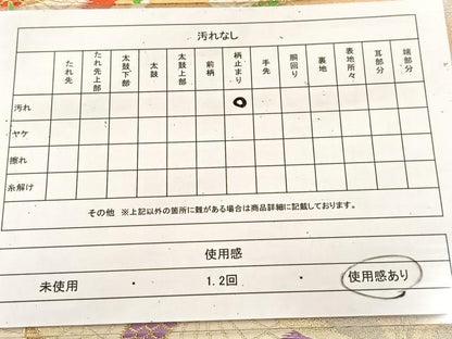 平和屋着物◎六通柄袋帯　唐織　群鶴　金銀糸　正絹　逸品　BAAU6785yc