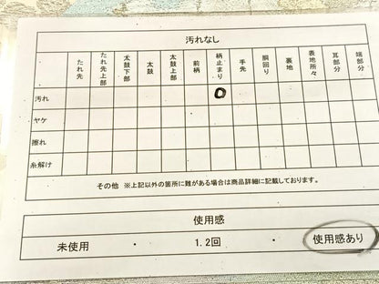 平和屋着物◎六通柄袋帯　槍梅文　金銀糸　正絹　逸品　BAAU6801yc