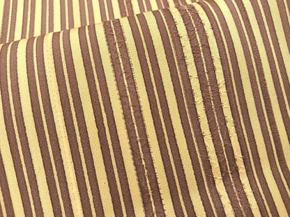 平和屋着物●上質な小紋　縞　正絹　逸品　BAAU7146gt