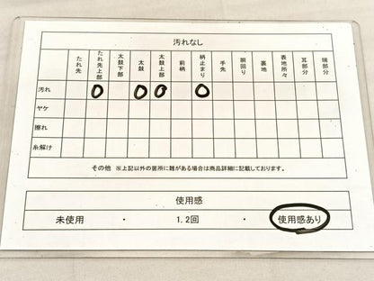 平和屋着物◎六通柄袋帯　扇面人物風景文　金糸　正絹　逸品　BAAU7629hv