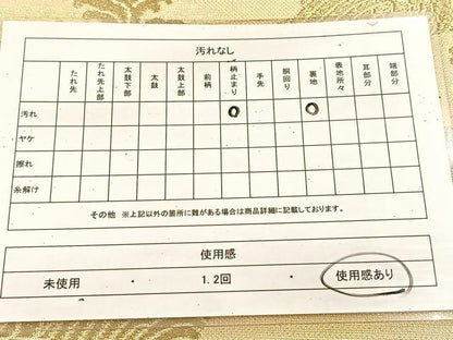 平和屋着物◎六通柄袋帯　雲取り菊水文　金銀糸　BAAU8446yc
