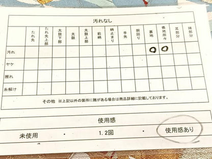 平和屋着物◎六通柄袋帯　唐織　草花文　金銀糸　BAAU8454yc