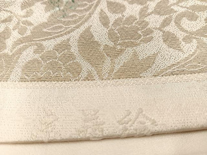 平和屋着物◎六通柄袋帯　京蒔絵　金銀糸　正絹　逸品　BAAU8550yc