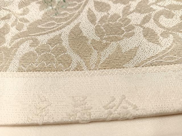 平和屋着物◎六通柄袋帯　京蒔絵　金銀糸　正絹　逸品　BAAU8550yc