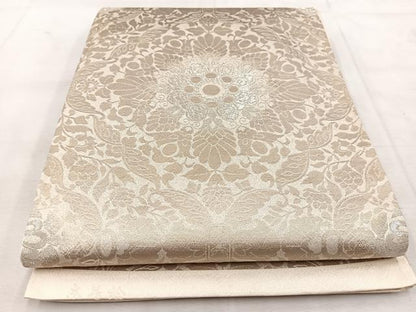 平和屋着物◎六通柄袋帯　京蒔絵　金銀糸　正絹　逸品　BAAU8550yc