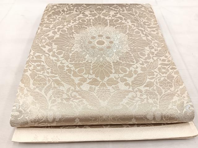 平和屋着物◎六通柄袋帯　京蒔絵　金銀糸　正絹　逸品　BAAU8550yc