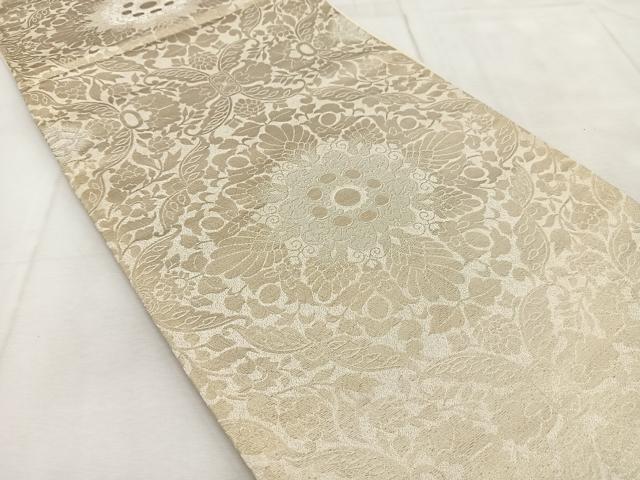 平和屋着物◎六通柄袋帯　京蒔絵　金銀糸　正絹　逸品　BAAU8550yc