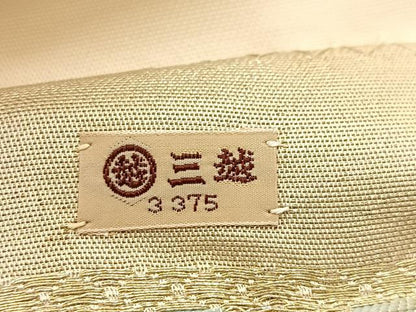 平和屋着物◎六通柄袋帯　花流水　金銀糸　三越扱い　BAAU8901yc