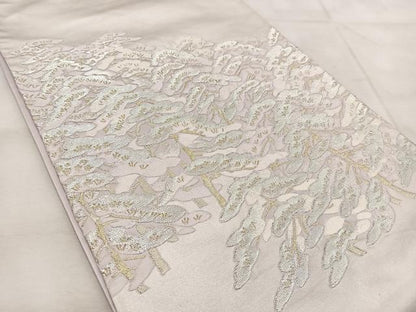 平和屋着物◎太鼓柄袋帯　松　金銀糸　正絹　逸品　BAAU9078yc