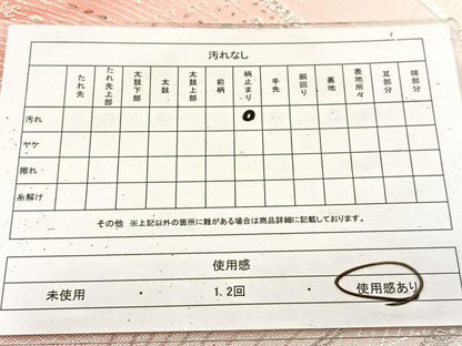 平和屋着物◎六通柄袋帯　孔雀　金銀糸　正絹　逸品　BAAU9401yc