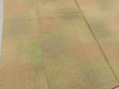平和屋着物■上質な紬 幾何学文様 正絹 逸品 BAAV0208mz